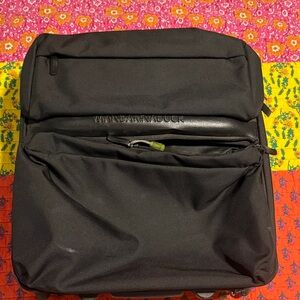 Mandarin duck Black Bag suitcase